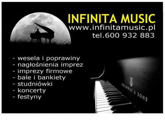 Zespół na TWOJE WESELE/Impreze - INFINITA MUSIC z Polkowic